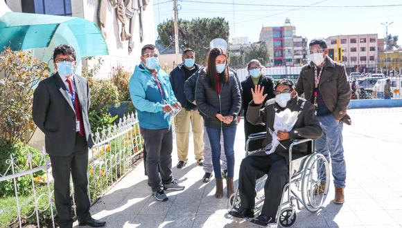 La autoridad estuvo internado en la Unidad de Cuidados Intensivos (UCI) de Arequipa. (Foto: Difusión)