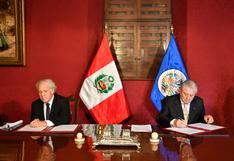 Perú y la OEA suscriben una Declaración Conjunta y dos nuevos convenios
