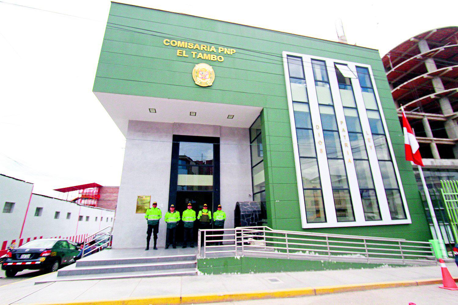 La comisaría más moderna del Perú está en el distrito de El Tambo