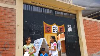 Municipio chiclayano deja varios huecos abiertos en el frontis de colegio especial La Purísima (Video)