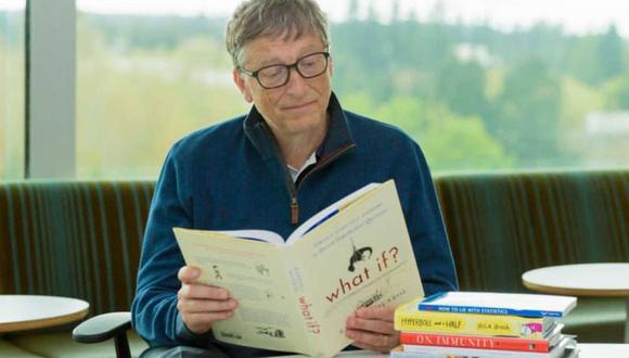 Bill Gates es amante de la lectura desde pequeño. Por ello, son muchas las personas que esperan sus recomendaciones cada fin de año. Conócelas AQUÍ (Foto: Getty Images)
