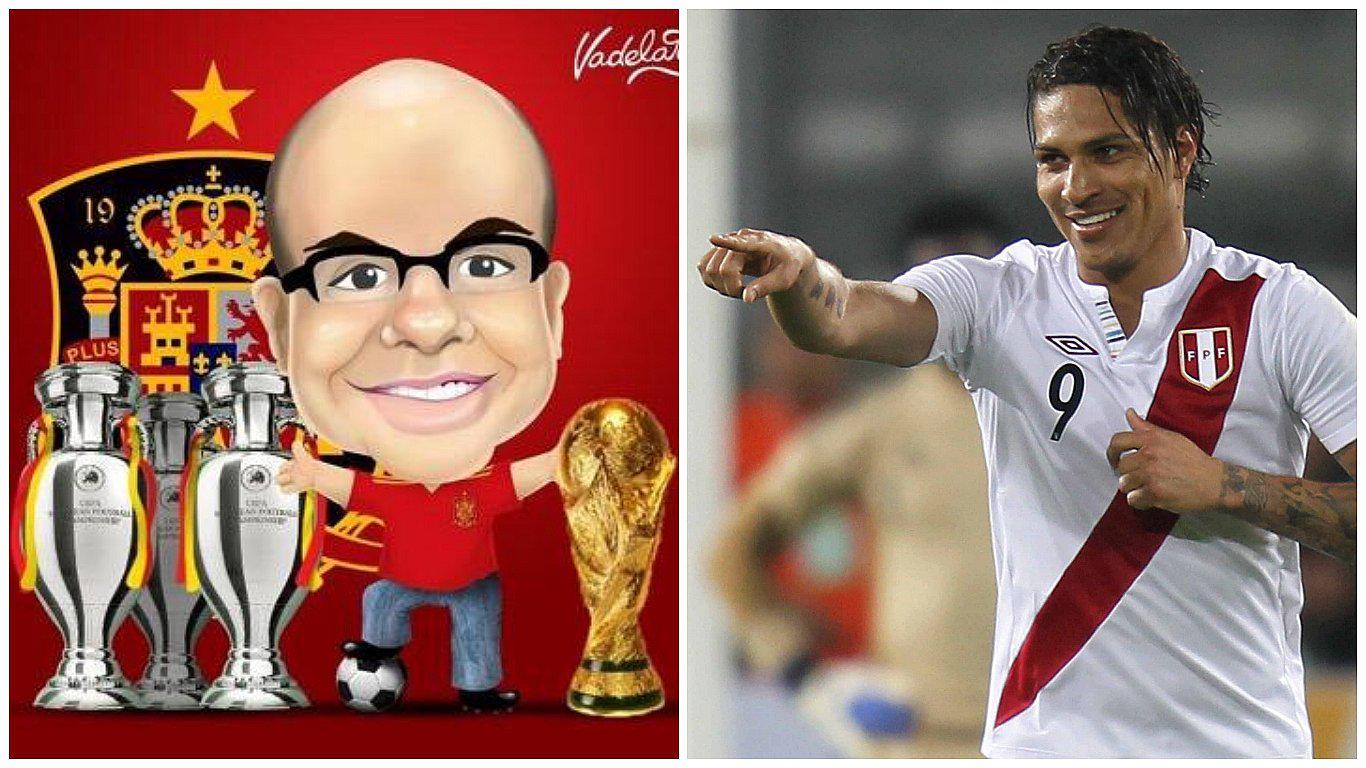 Paolo Guerrero: Mister Chip le da la bienvenida a Rusia 2018 en Twitter
