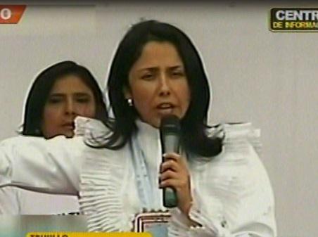 Trujillo: Nadine Heredia habló de sexo en plaza de armas