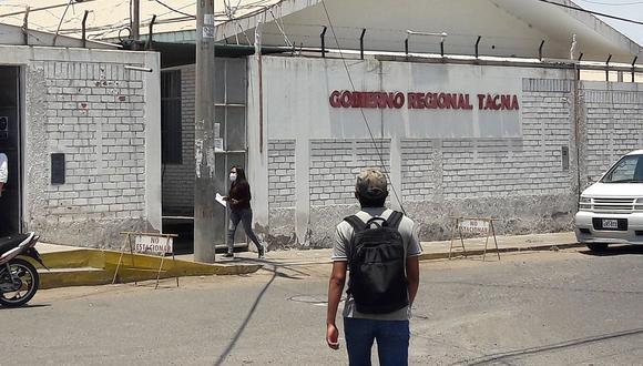 Funcionarios asumen sus cargos en el Gobierno Regional de Tacna. (Foto: Correo)
