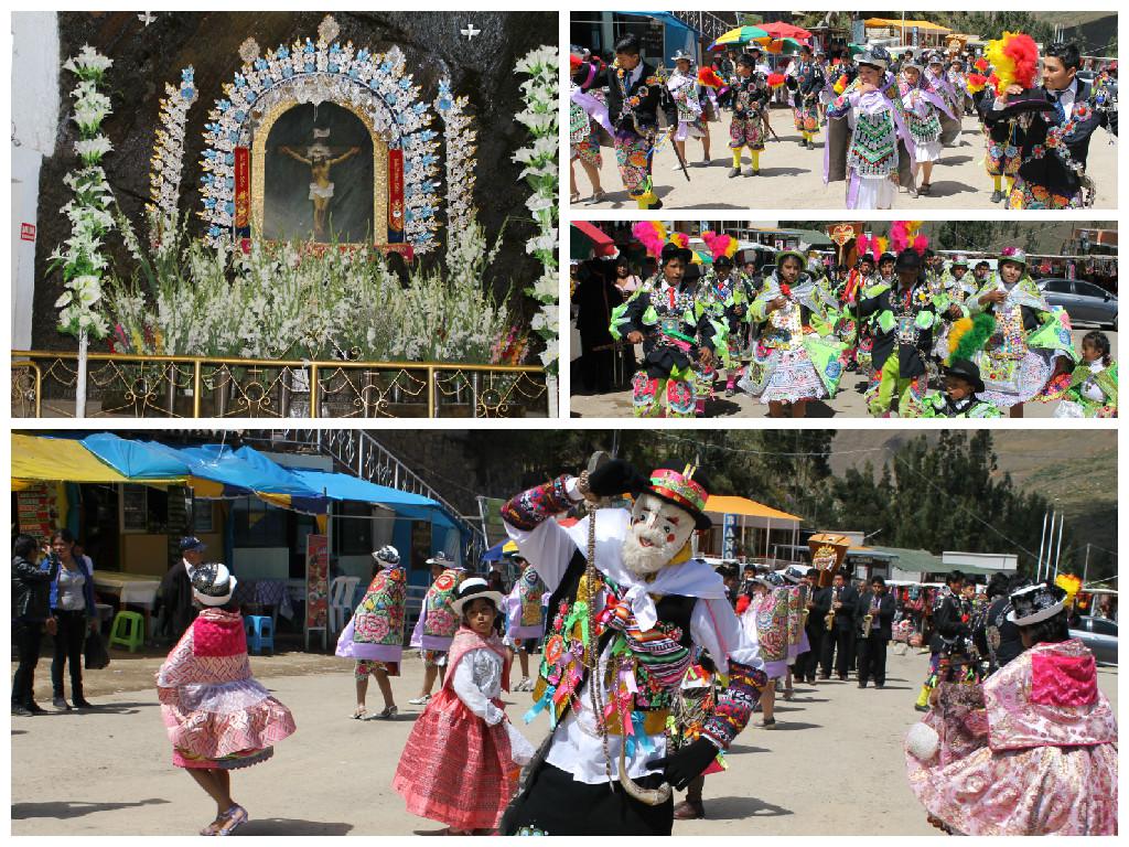 Con chonguinada Tarma venera al Señor de Muruhuay