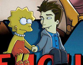 Los Simpson parodiarán saga "Crepúsculo"