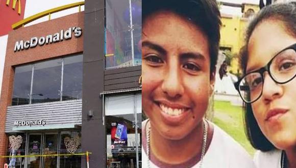 Alexandra Porras Inga y Carlos Campos Zapata murieron tras recibir una letal descarga eléctrica cuando trabajaban en el McDonald’s de Pueblo Libre. (Composición)