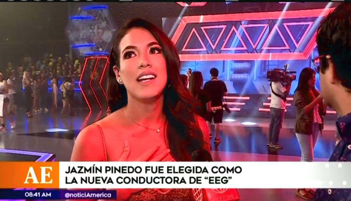 Jazmín Pinedo sobre su ingreso a “Esto es guerra”: “Se presentó la oportunidad, no lo dudé ni un segundo y la tomé”. (Foto: Captura de video)