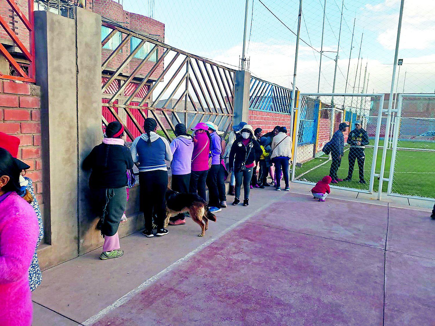 Jugaban futsal en pleno Estado de Emergencia en San Antonio de Padua