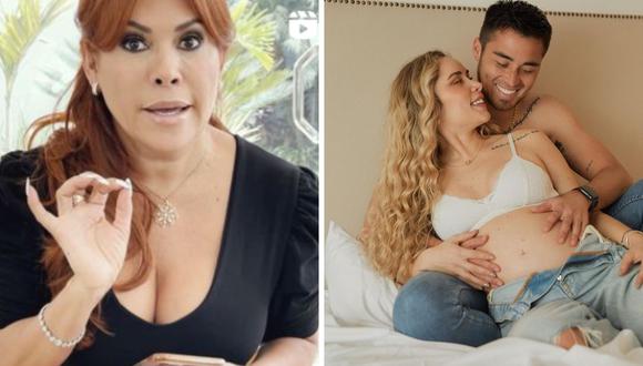 Magaly Medina cuestionó a Rodrigo Cuba y Ale Venturo por encargar un nuevo bebé. (Foto: Instagram)