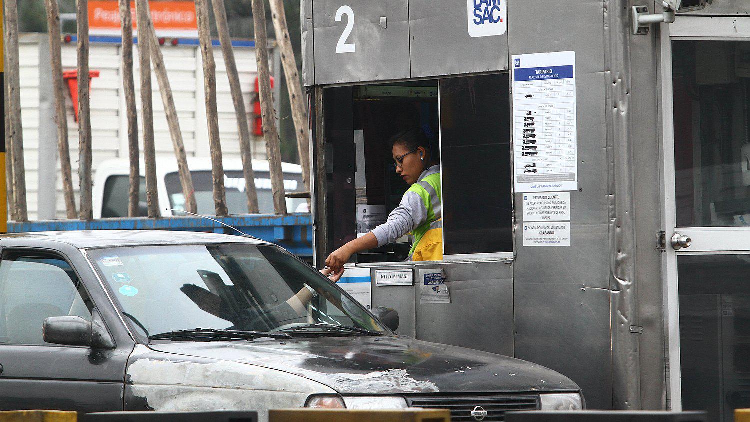 Desde hoy comienza a regir el aumento del peaje en la Panamericana Sur y Norte