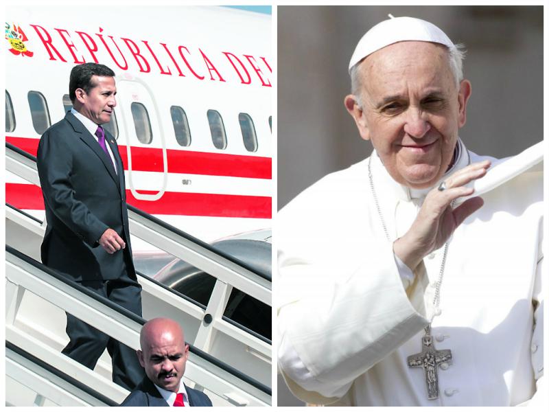 Presidente Humala se reunirá con el papa Francisco