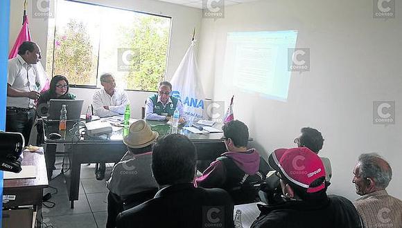 Agricultores de Tambo piden 8.2 hectómetros cúbicos de agua de la presa Pasto Grande