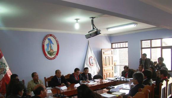 Denuncian ingobernabilidad en el Consejero Regional de Ayacucho