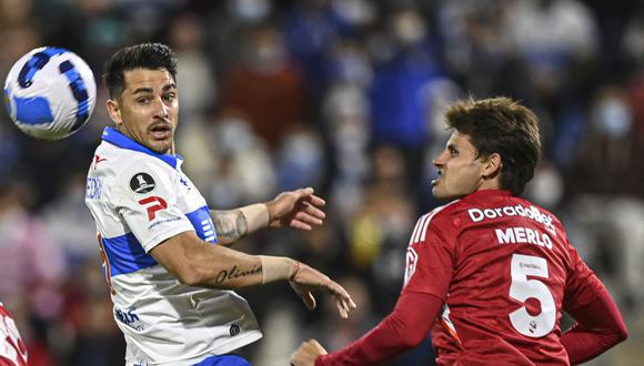 U. Católica venció 2-1 a Sporting Cristal en Santiago por la Copa Libertadores. (Foto: AFP)