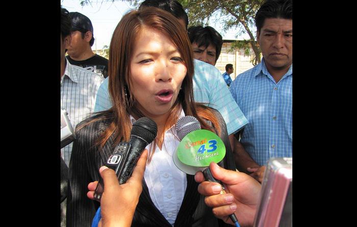 Desmienten a congresista María del Pilar Cordero