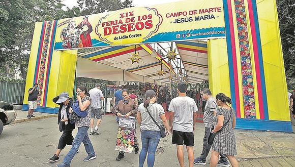 Jesus María: Municipalidad retirará la Feria de los Deseos del Campo de Marte en julio