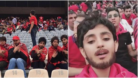 ​Mujeres iraníes se disfrazan de hombres para asistir a un partido de fútbol  (VIDEO)