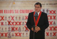 El Ministerio Público está “viviendo de limosnas del Ejecutivo”, según el fiscal Chávez Cotrina