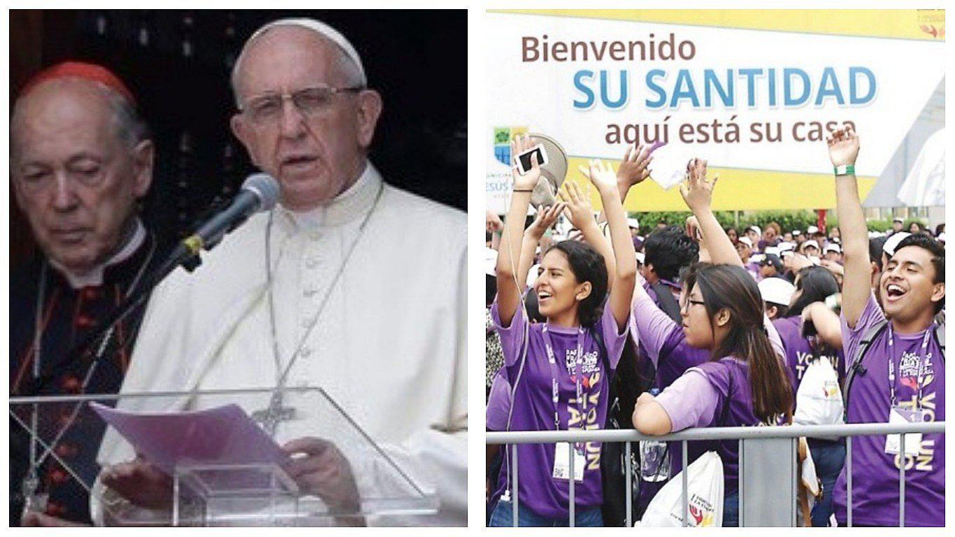 Papa Francisco a jóvenes peruanos: "El corazón no se puede 'photoshopear'"