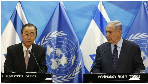 Ban Ki-moon dice en Gaza que bloqueo israelí es un "castigo colectivo"