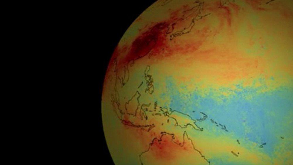 Primeras imágenes de satélite muestran el grado de contaminación del planeta