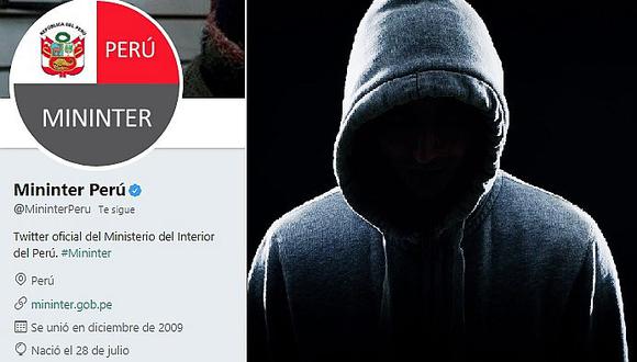 Ministerio de Interior denuncia que hackearon su cuenta de Twitter (FOTO) 