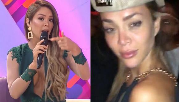 Sheyla Rojas reaparece en programa de TV tras polémico viaje con Fidelio Cavalli 