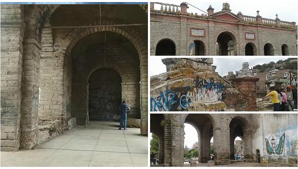 Arco de Alameda Valdelirios se cae a pedazos
