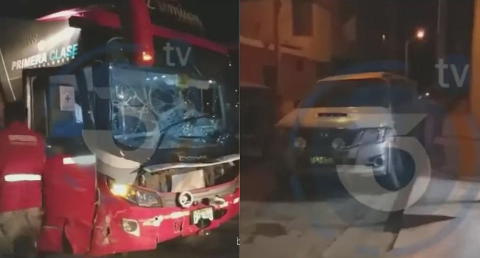 Choque entre ómnibus y deja un herido EDICION CORREO