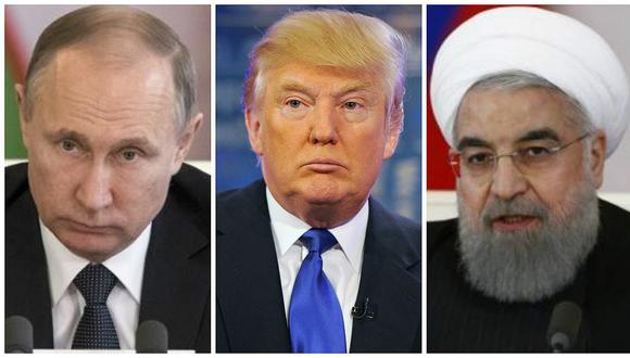 Siria: Vladimir Putin y Hasan Rohaní lanzan este duro mensaje contra EE.UU.