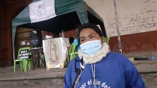 En carpa rezan durante 40 días para que se acabe el aborto en Huancavelica