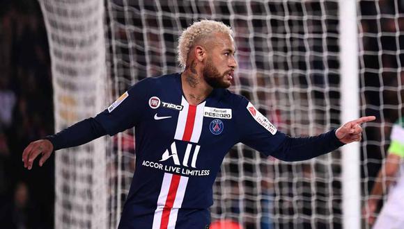 Neymar tuvo una destacada actuación ante Monaco y luego habló de sus ganas de jugar en Tokio 2020. (Foto: AFP)