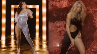 ‘Cobarde’: Yahaira Plasencia utilizó un vestuario similar al de Shakira en ‘Loba’ (VIDEO)