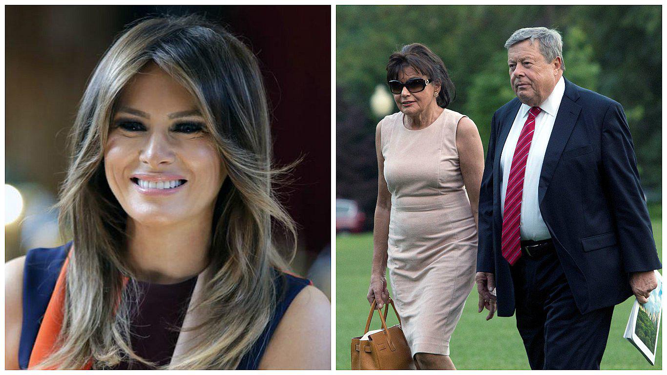 Padres de Melania Trump se convierten en ciudadanos estadounidenses