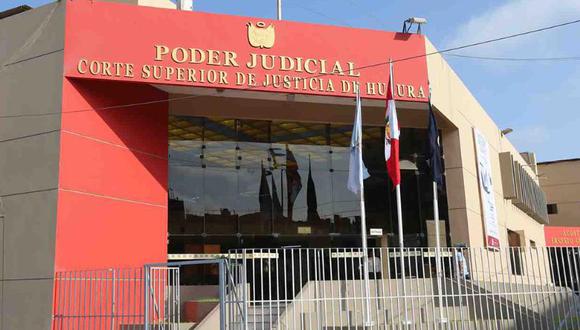 Los hechos denunciados ocurrieron en la sede de la Corte Superior de Justicia de Huaura. (Difusión)