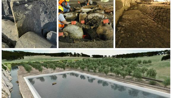 Italia: Obras de metro descubren el depósito hídrico más grande de la Roma Imperial