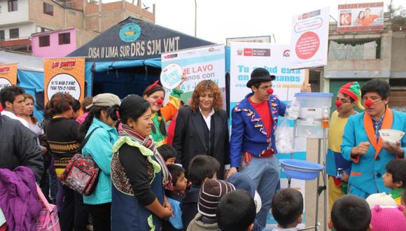 Pobladores participaron en jornada de vacunación en SJM