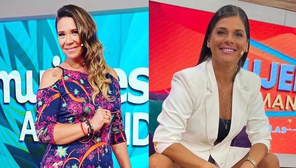 Thaís Casalino y Giovanna Valcárcel confirman que “Mujeres Al Mando” llega a su fin el 25 de febrero. (Foto: Composición/Instagram)