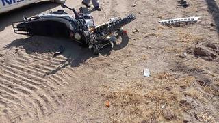 Chincha: Chófer de camión provoca muerte a motociclista y se escapa