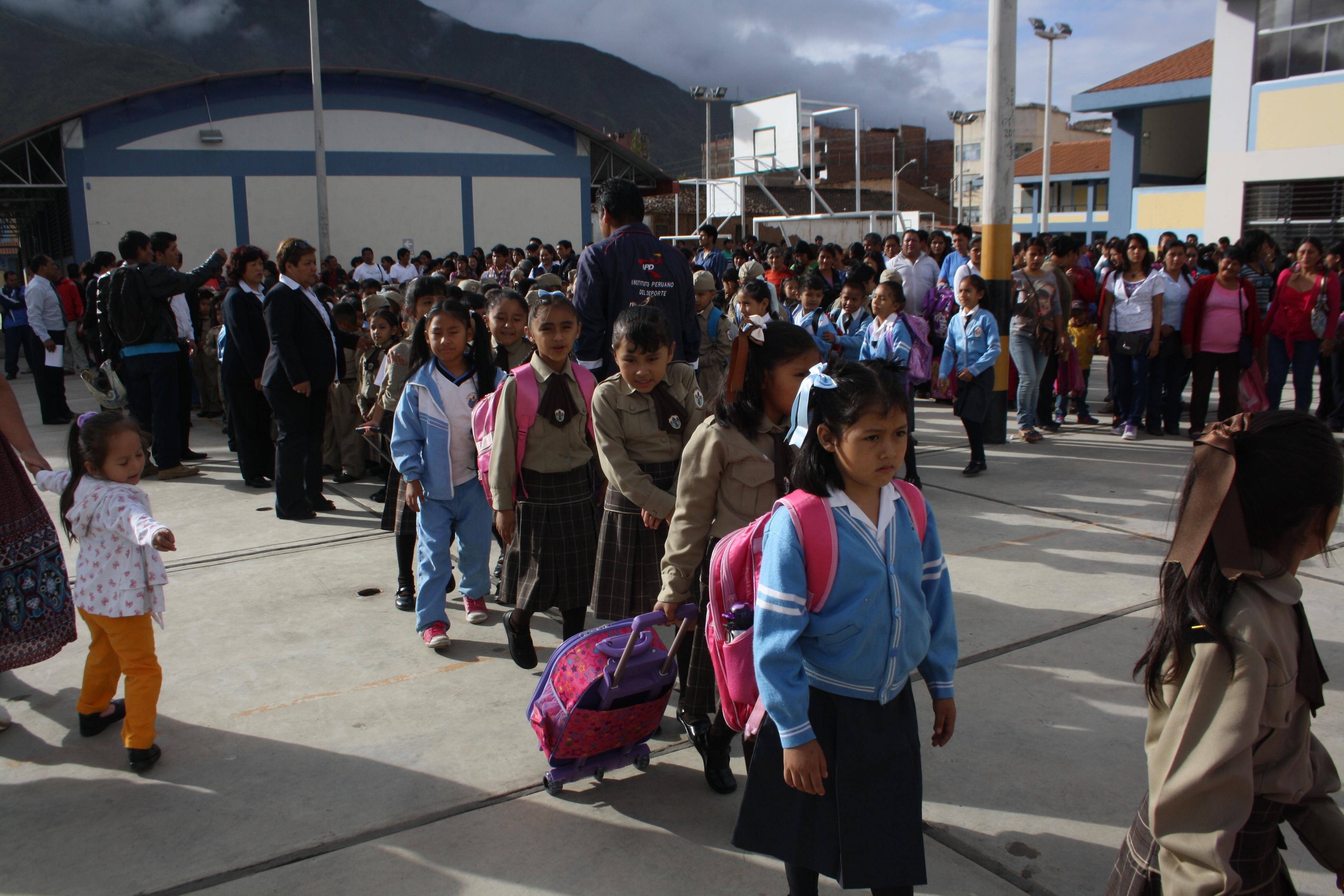 Huánuco: 213 mil escolares gozan de vacaciones de medio año