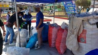 Tacna: Intercambian residuos sólidos por víveres o comida para mascotas