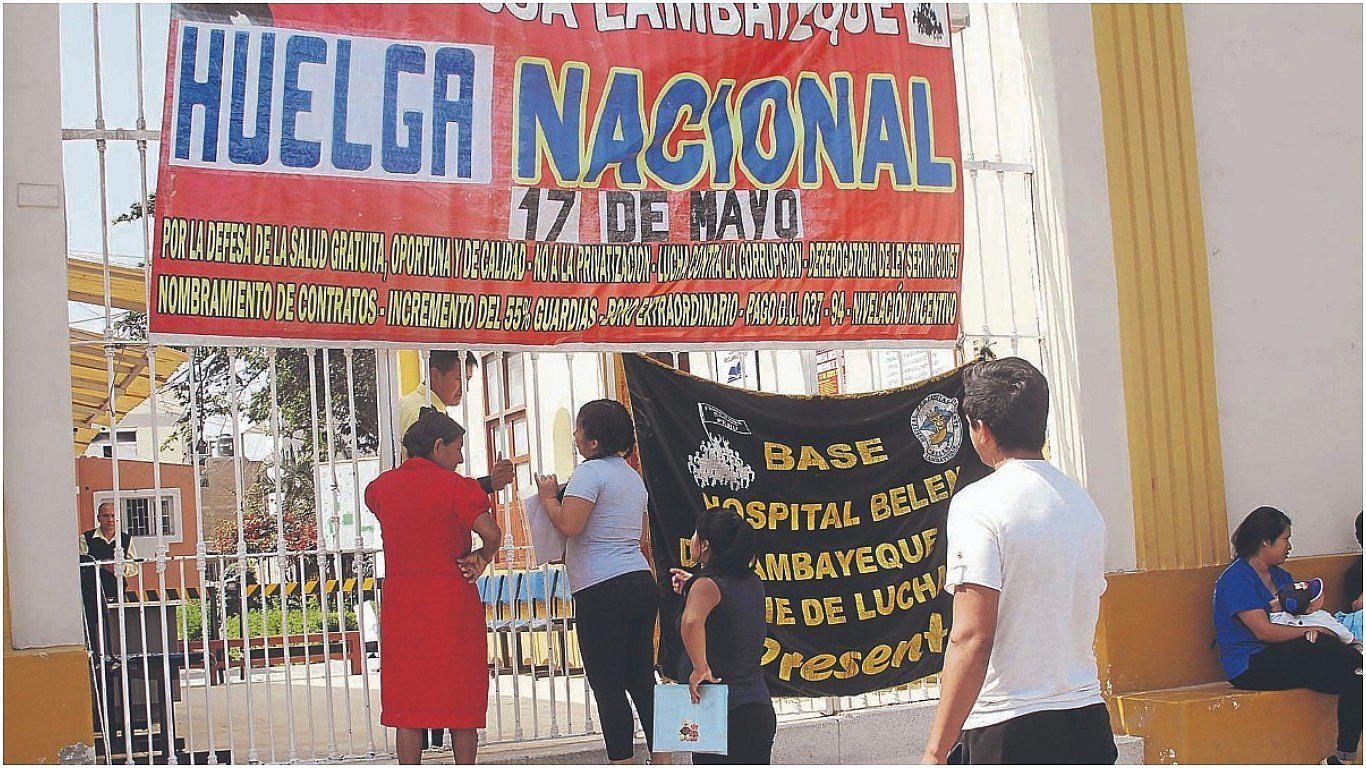 Huelga en Salud no es acatada al 100 por ciento 