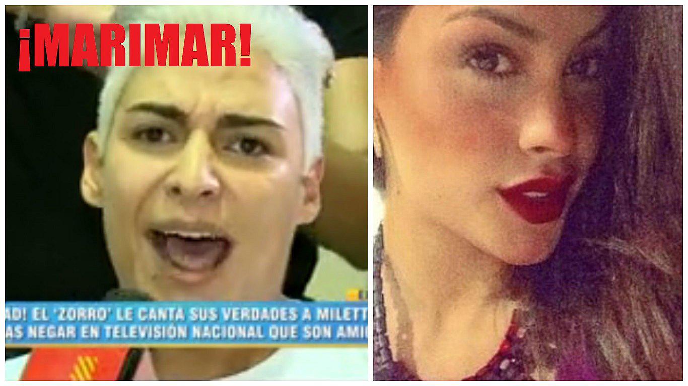 Milett Figueroa: Zorro Zupe la 'dejó por los suelos' tras haberlo ninguneado (VIDEO)
