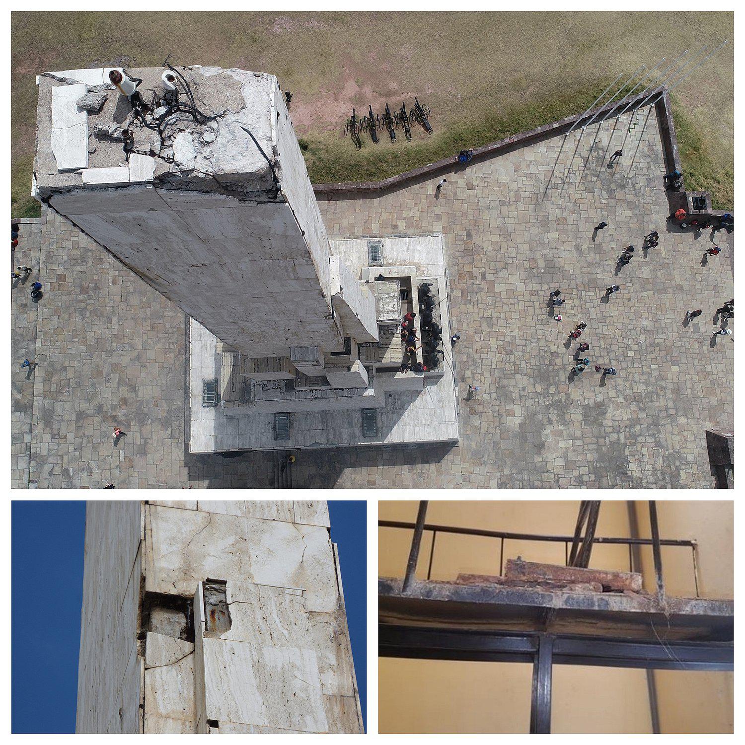 Deterioro de obelisco de la Pampa de Ayacucho justifica cierre