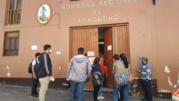 Consejeros cuestionan incumplimiento de metas de incentivos en el Gobierno Regional de Ayacucho