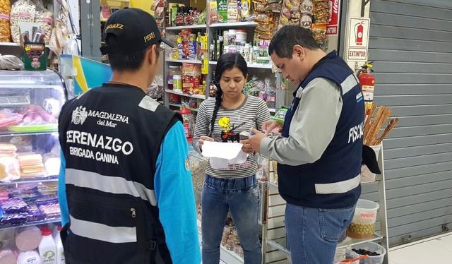 La operación estuvo a cargo de Migraciones, la División de Extranjería de la Policía y la Municipalidad de Magdalena del Mar. (Foto: Difusión)
