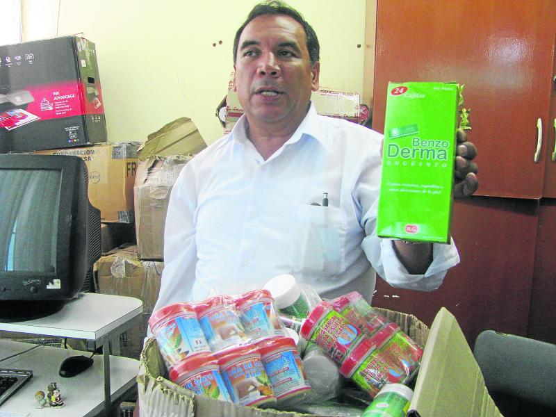 Demid Incautaron 1,000 medicamentos adulterados