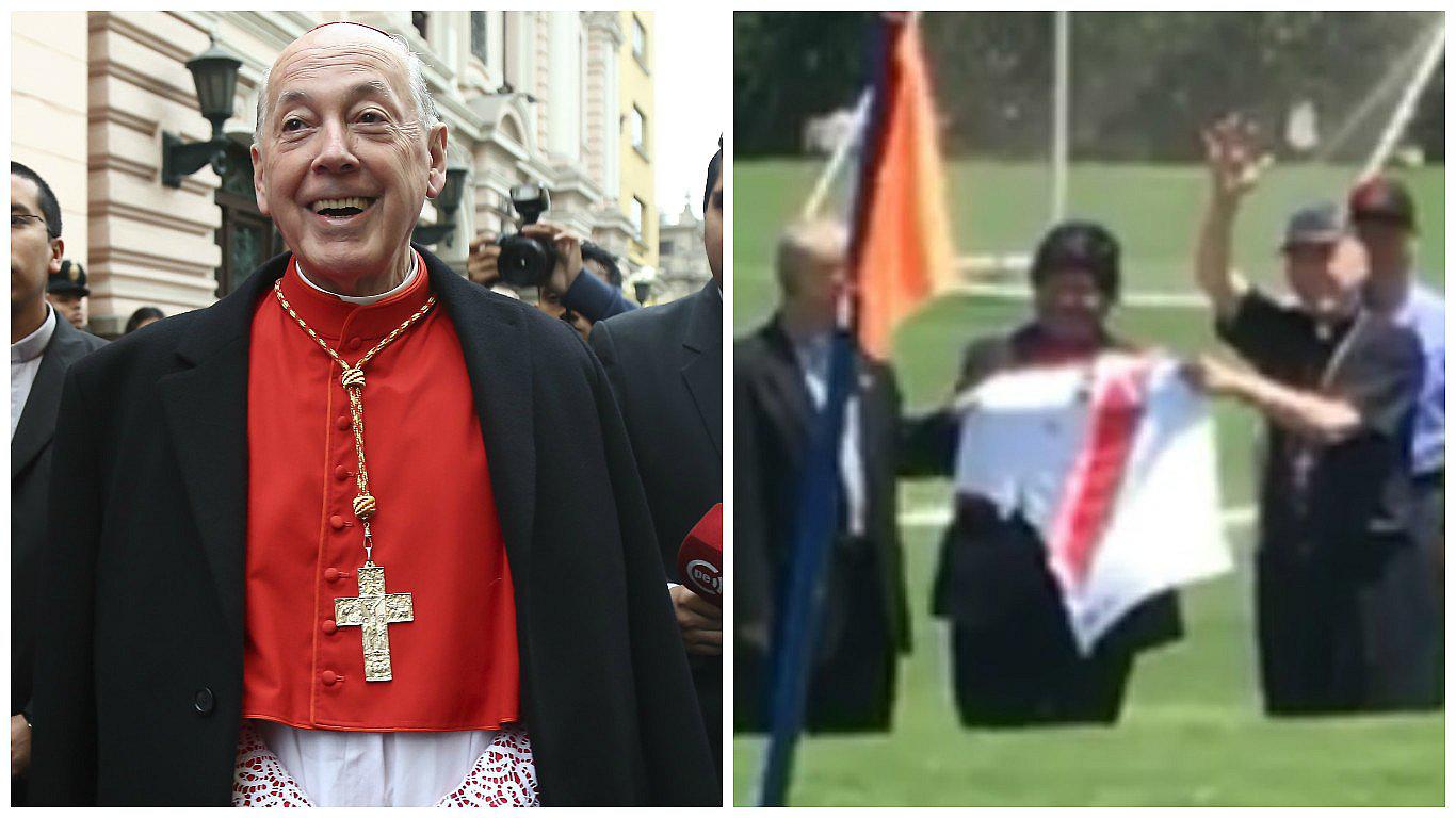 Selección Peruana: Juan Luis Cipriani sorprendió en entrenamientos, ¿nos dará suerte? (VIDEO)