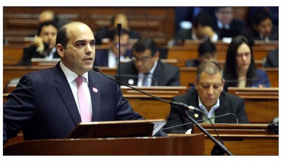Fernando Zavala sustentó proyecto de presupuesto 2018 en el Congreso (VIDEO)